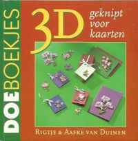 3d geknipt voor kaarten