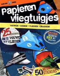 Papieren vliegtuigjes