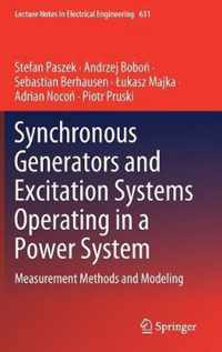 Synchronous Generators and Excitation Systems Operating in a Power System