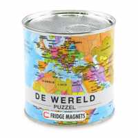 Wereld Puzzel Magnetisch (100 Stukjes)