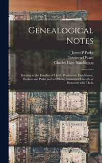 Genealogical Notes