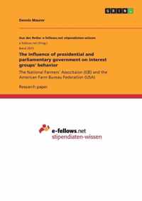 The influence of presidential and parliamentary government on interest groups' behavior