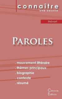 Fiche de lecture Paroles de Prevert (Analyse litteraire de reference et resume complet)