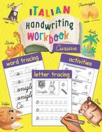 Italian Handwriting Workbook: Cursive