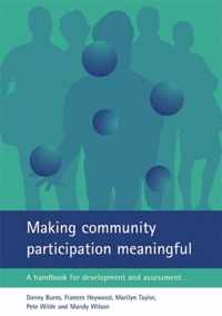 Making Community Participation Meaningful