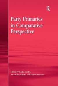 Party Primaries in Comparative Perspective