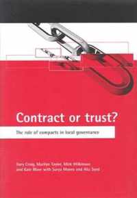 Contract or trust?