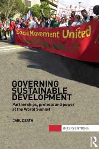 Governing Sustainable Development