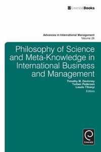 Philosophy of Science and Meta-Knowledge in International Business and Management