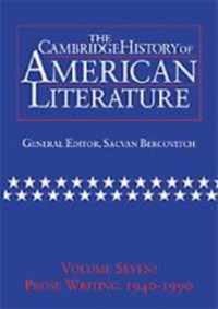 Cambridge History of American Literature