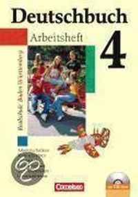 Deutschbuch 4: 8. Schuljahr. Arbeitsheft mit Lösungen und CD-ROM. Realschule Baden-Württemberg