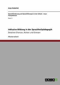 Inklusive Bildung in der Sprachheilpadagogik