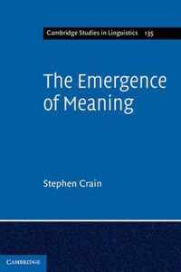 The Emergence of Meaning