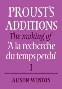 Proust's Additions Set 2 Volume Set Proust's Additions