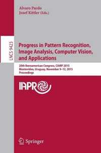 Progress in Pattern Recognition Image Analysis Computer Vision and Applicatio