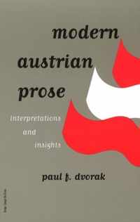 Modern Austrian Prose