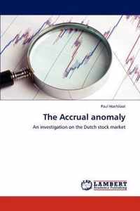 The Accrual anomaly