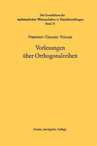 Vorlesungen uber Orthogonalreihen