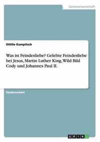 Was ist Feindesliebe? Gelebte Feindesliebe bei Jesus, Martin Luther King, Wild Bild Cody und Johannes Paul II.