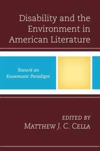 Disability and the Environment in American Literature