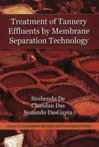 Treatment of Tannery Effluents by Membrane Separation Technology