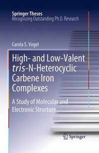 High- and Low-Valent tris-N-Heterocyclic Carbene Iron Complexes