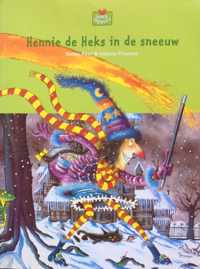 Hennie de Heks in de sneeuw