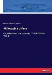 Philosophia Ultima