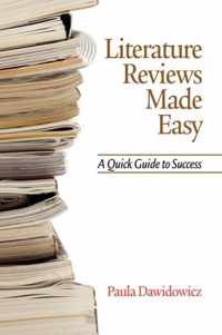 Literature Reviews Made Easy