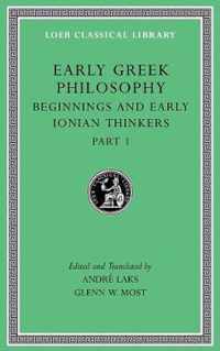 Early Greek Philosophy