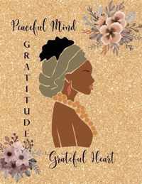 Peaceful Mind Grateful Heart Gratitude Journal