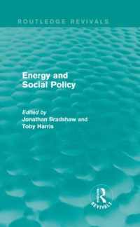 Energy and Social Policy (Routledge Revivals)