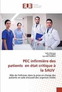 PEC infirmiere des patients en etat critique a la SAUV