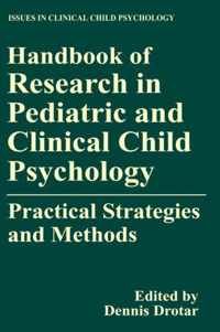 Handbook of Research in Pediatric and Clinical Child Psychology