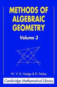 Methods of Algebraic Geometry