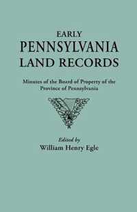 Early Pennsylvania Land Records