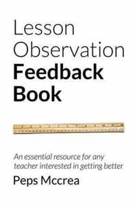 Lesson Observation Feedback Book