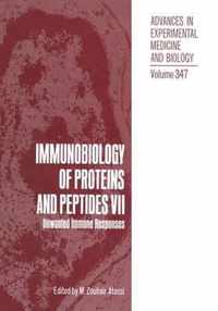 Immunobiology of Proteins and Peptides VII