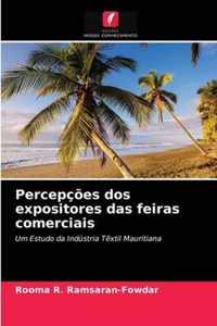 Percepcoes dos expositores das feiras comerciais