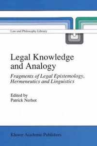 Legal Knowledge and Analogy