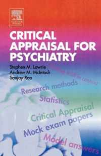 Critical Appraisal for Psychiatrists