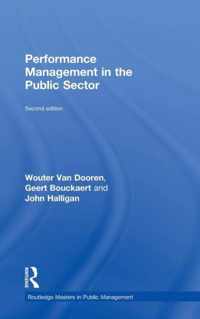 Performance Management in the Public Sector