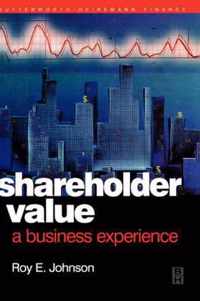 Shareholder Value - A Business Experience