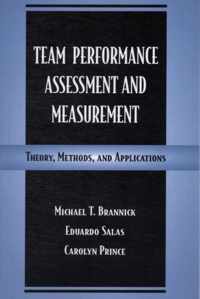 Team Performance Assessment and Measurement