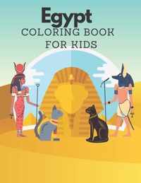 Egypt Coloring Book for kids