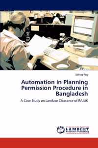 Automation in Planning Permission Procedure in Bangladesh