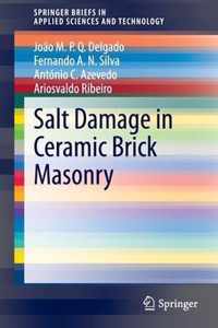 Salt Damage in Ceramic Brick Masonry