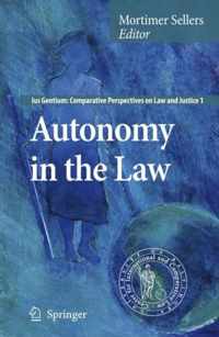 Autonomy in the Law