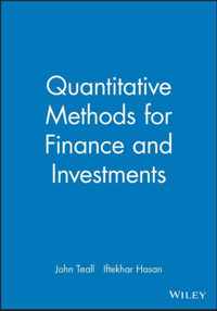 Quantitative Methods for Finance and Investments