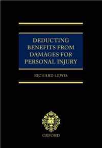 Deducting Benefits from Damages for Personal Injury